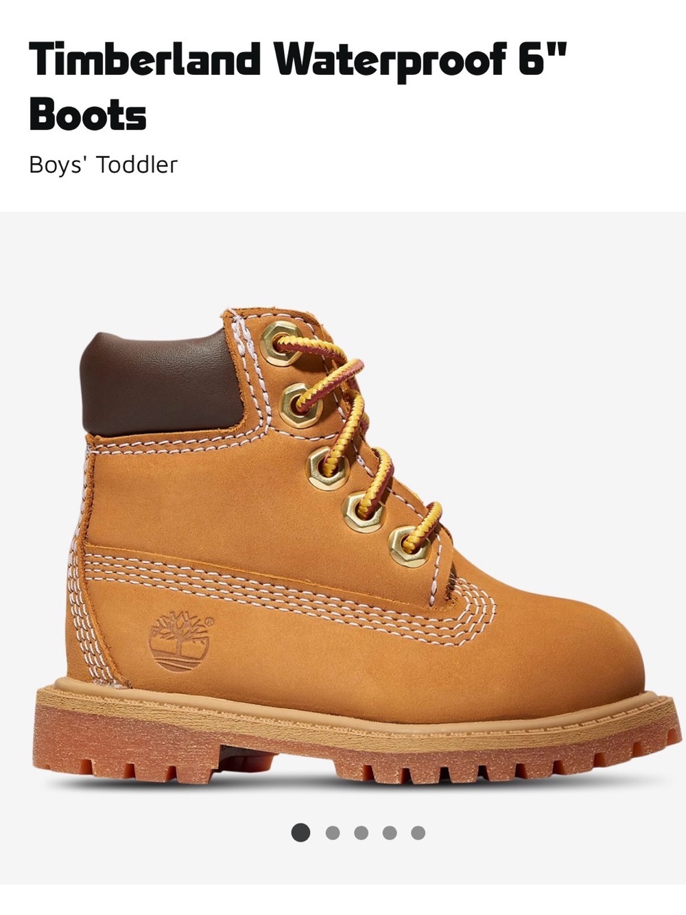 Toddler Wheat Timberland